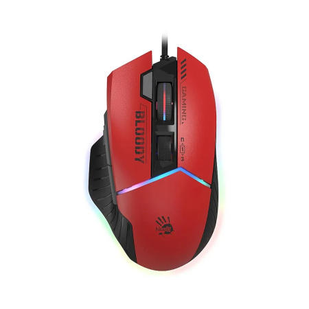 Мышь A4Tech Bloody W95 Max Sports, красный/черный