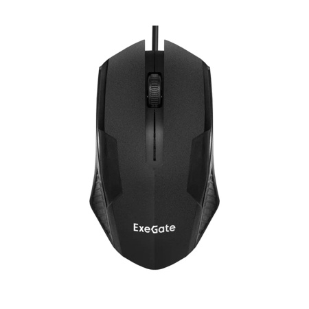 Мышь ExeGate SH-9025L (USB, оптическая, 1000dpi, 3 кнопки, 2м, черная)