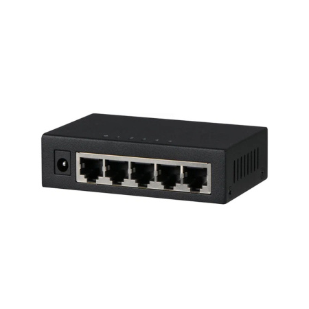 Гигабитный неуправляемый коммутатор DAHUA DH-PFS3005-5GT-L, 5xRJ45 1Gb