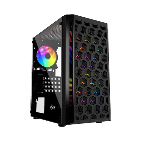 Корпус Powercase Mistral Micro T3B, черный